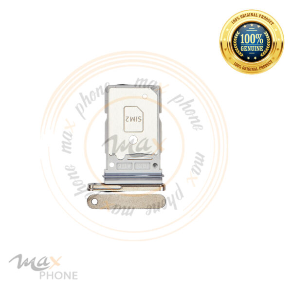 خشاب سیم سامسونگ اس 25 الترا | Holder Sim Samsung S25 Ultra-gold-front